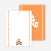 Note Cards: ‘Princess Birthday Invitation’ cards. - Tang Orange