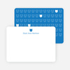 Stationery: ‘1 Little Bear’ cards. - Royal Blue