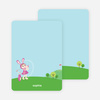 Stationery: ‘Girl Golfer’ cards. - Magenta Purple