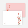 Stationery: ‘Holiday Berries’ cards. - Tomato Red