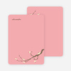 Stationery: ‘Modern Tree Branch Memories’ cards. - Dark Brown