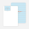 Stationery: ‘Chic and Modern’ cards. - Glacier