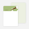 Stationery: ‘Stork Baby Shower’ cards. - Lemongrass