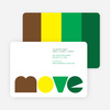 Alphabet Furniture Moving Announcements - Forest Green