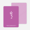 Characters Moved Change of Address Cards - Purple Dusk