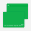 Less is More Simply Modern Moving Announcements - Go Green