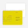 Minimalist Moving Announcement - Sunny Yellow