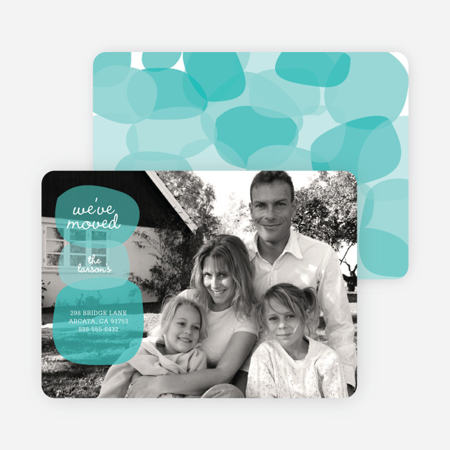 Rock On – Photo Moving Cards - Rockin' Teal