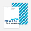 Simply Text Minimalist Moving Announcements - High Sky