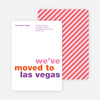Simply Text Minimalist Moving Announcements - Grape Juice