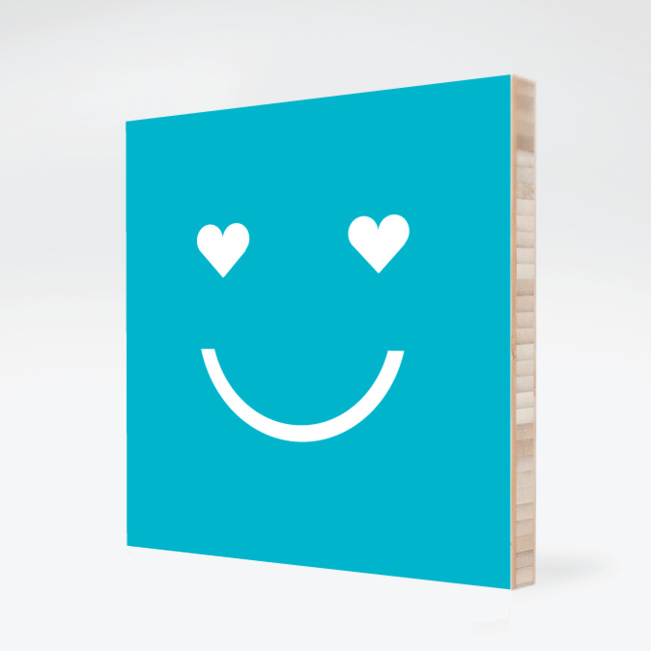 Smiling from the Heart: Bamboo Art - Royal Blue