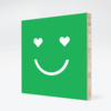 Smiling from the Heart: Bamboo Art - Chartreuse