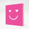 Smiling from the Heart: Bamboo Art - Hot Pink