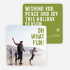 Holiday Wishes Christmas Cards - Green