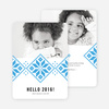 Keep Toasty New Year Cards - Blue