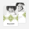 Keep Toasty New Year Cards - Green