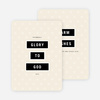 Glory to God Christmas Cards - Beige