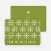 Snowflake Decoration - Green