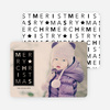 Merry Christmas Letters - Black