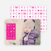 Merry Christmas Letters - Pink