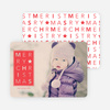 Merry Christmas Letters - Red