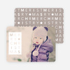 Merry Christmas Letters - White