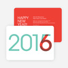 Changing Years New Year’s Party Invitation - Red