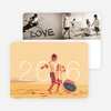 Simply Photo New Year’s Card - White