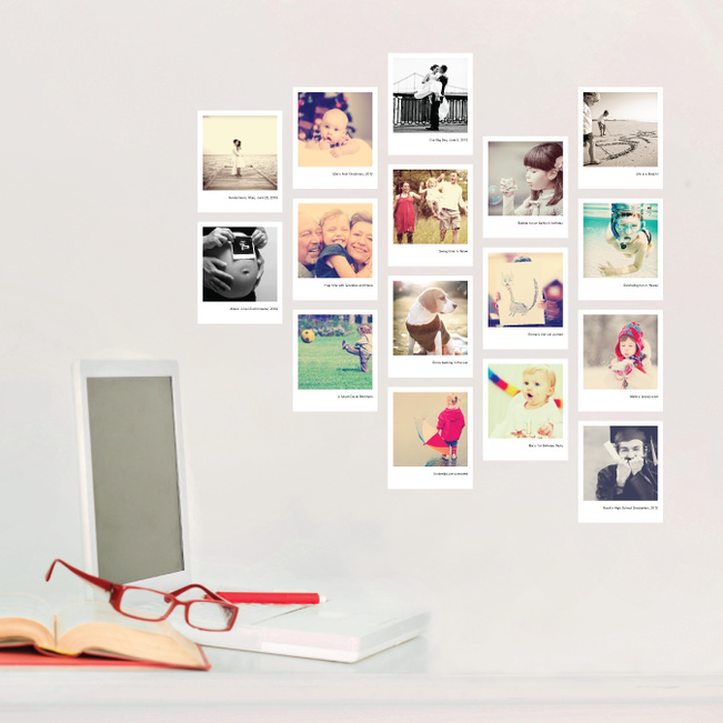 16 Custom Photo Wall Stickers