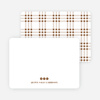 Notecards for the ‘Freshly Minted Monograms’ cards. - Mocha