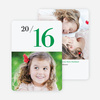 Big Year New Year Cards - Green