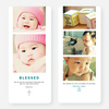 Blessed Cross Christmas Cards - Blue
