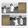 Denim Jeans Holiday Cards - Brown