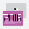 New Year’s Eve Party Invitations - Magenta