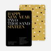 Bold New Year’s Eve Party Invitations - Charcoal