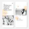 Bright and Delightful Holiday Cards - Orange