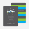Champagne Party New Year’s Invitations - Cornflower Blue