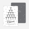 Cheers to the New Year New Year’s Party Invitations - White
