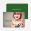 Happiest Holidays Cards - Green