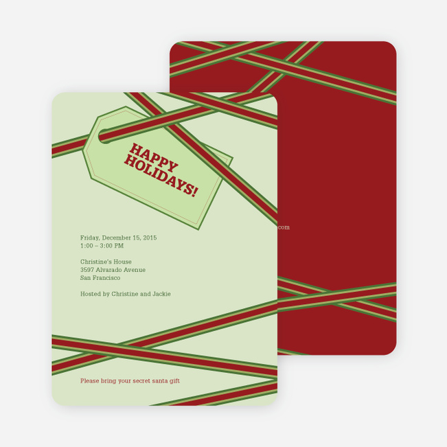 Holiday Gift Card - Pistachio