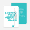 Modern and Bold New Year’s Party Invitations - Azure