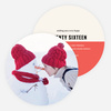 All Photo New Year Cards - Red