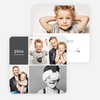New Year’s Card Photo Collage - Gray