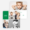 New Year’s Card Photo Collage - Green
