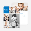 Rejoice in the Lord Christmas Photo Collage - Blue