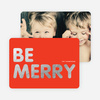 Be Merry Foil - Red