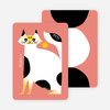 Cat Stationery - Pink
