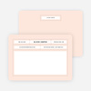 Word Blocks Custom Stationery - Pink