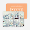 Holiday Block Photo Cards - Orange