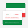 Holiday Party Definition Holiday Invitation - Emerald Green